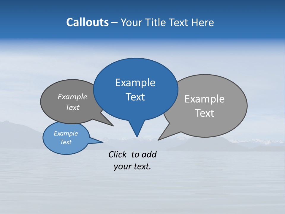 Southeastern Alaska Waters Along The Inside Passage PowerPoint Template