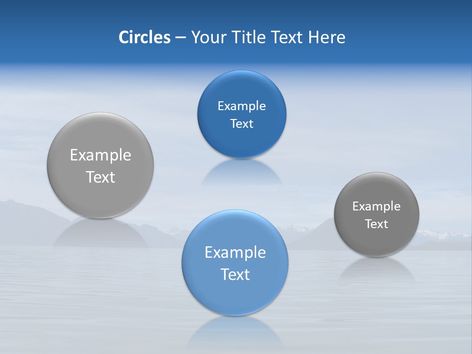 Southeastern Alaska Waters Along The Inside Passage PowerPoint Template