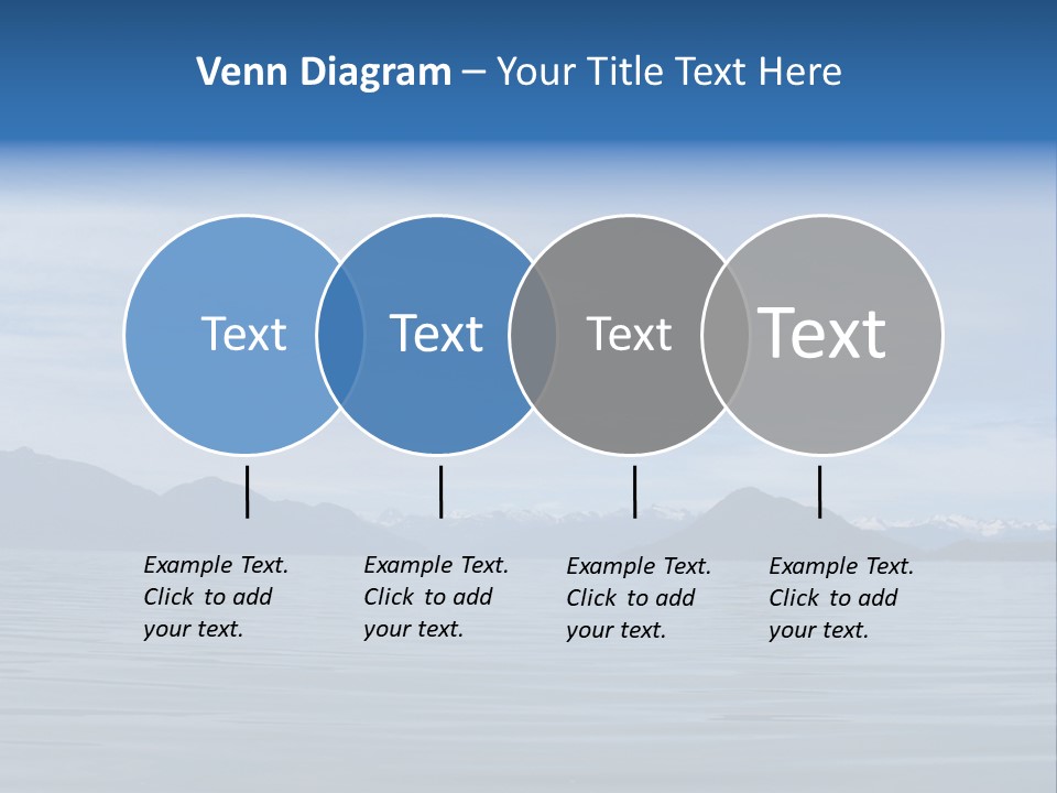 Southeastern Alaska Waters Along The Inside Passage PowerPoint Template