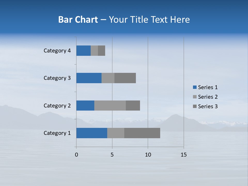 Southeastern Alaska Waters Along The Inside Passage PowerPoint Template