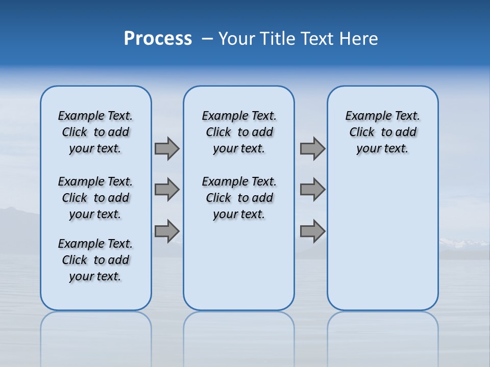 Southeastern Alaska Waters Along The Inside Passage PowerPoint Template