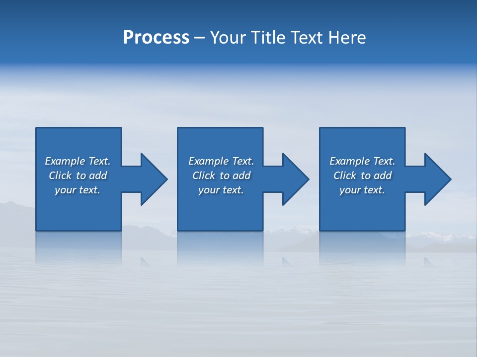 Southeastern Alaska Waters Along The Inside Passage PowerPoint Template