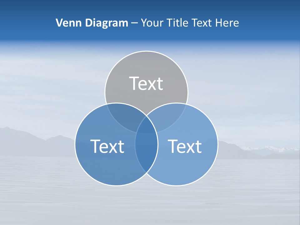 Southeastern Alaska Waters Along The Inside Passage PowerPoint Template