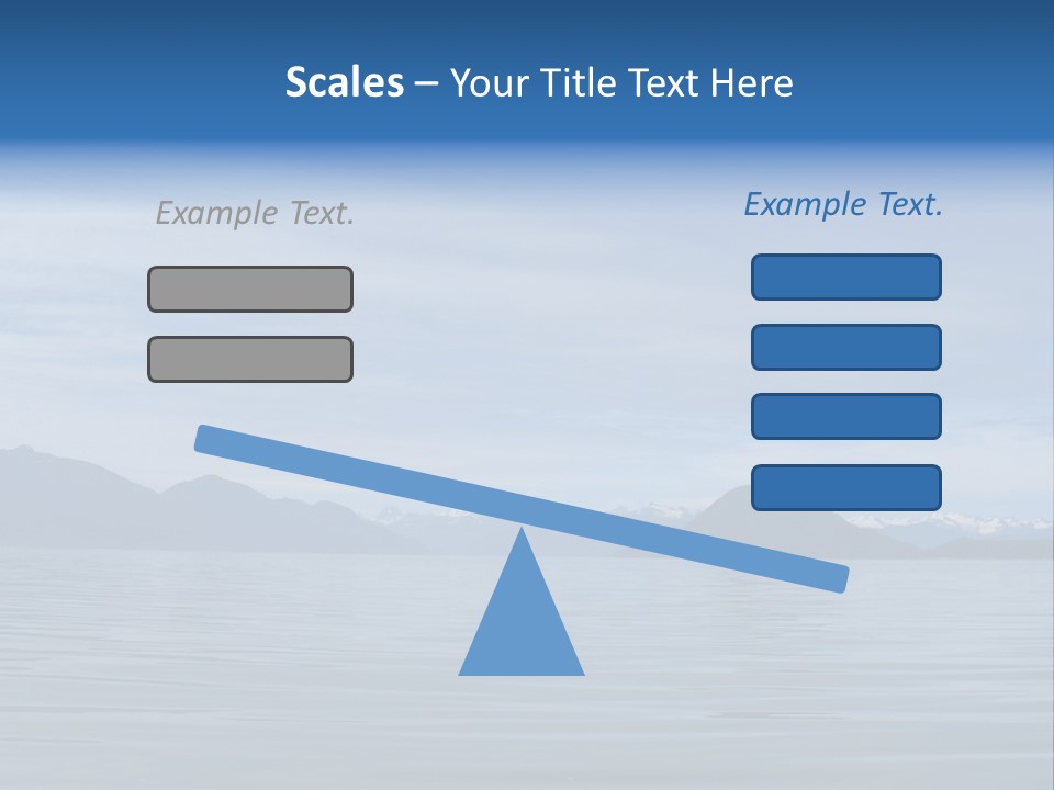 Southeastern Alaska Waters Along The Inside Passage PowerPoint Template