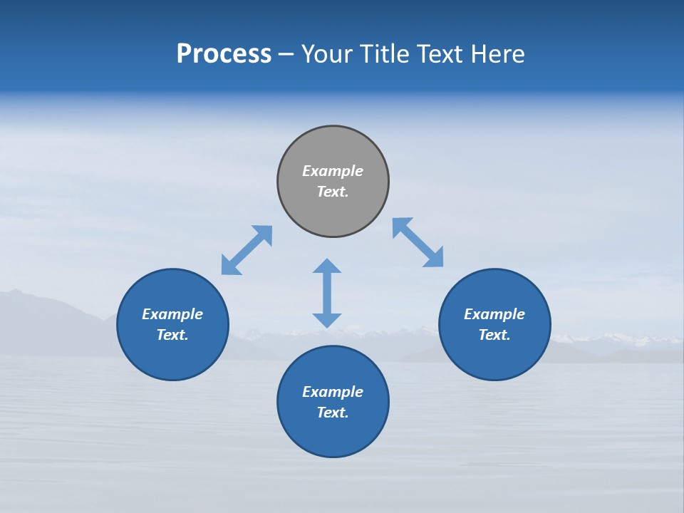 Southeastern Alaska Waters Along The Inside Passage PowerPoint Template