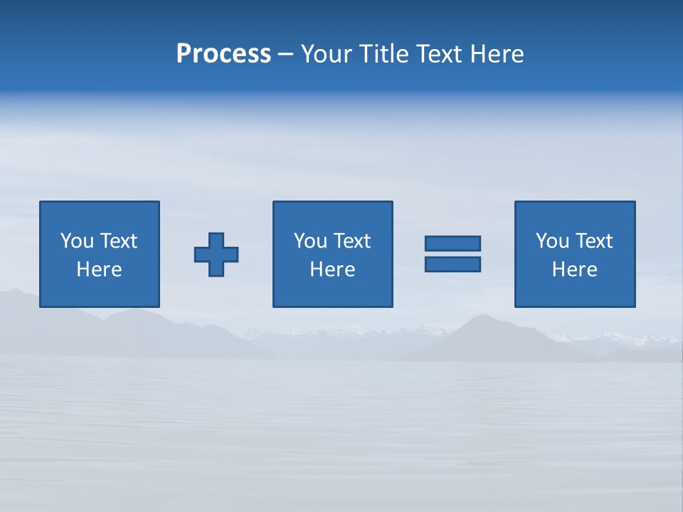 Southeastern Alaska Waters Along The Inside Passage PowerPoint Template
