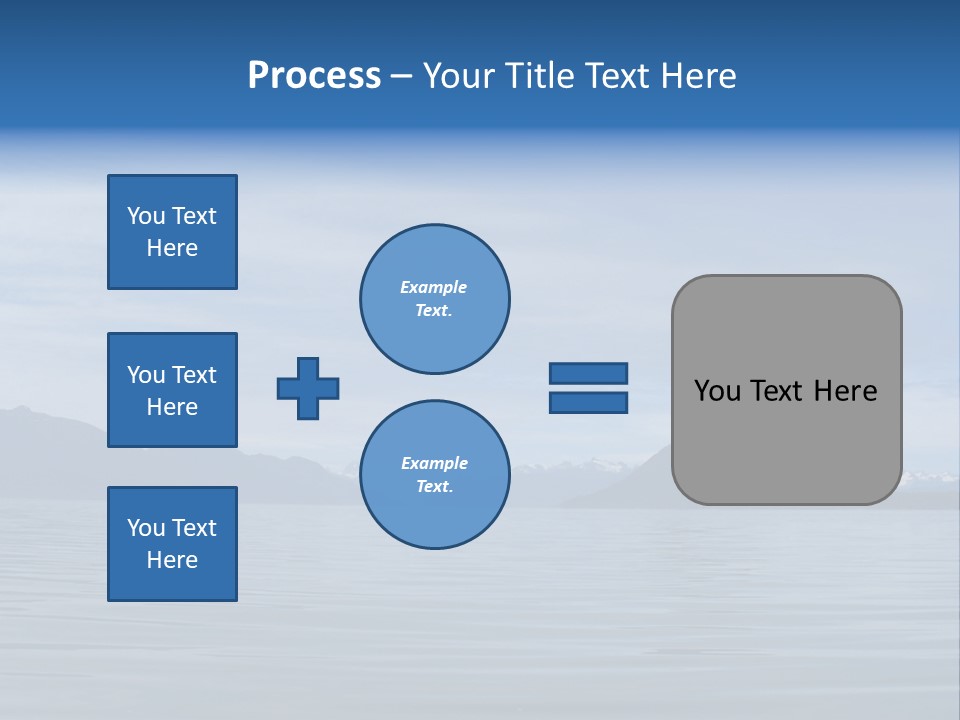 Southeastern Alaska Waters Along The Inside Passage PowerPoint Template