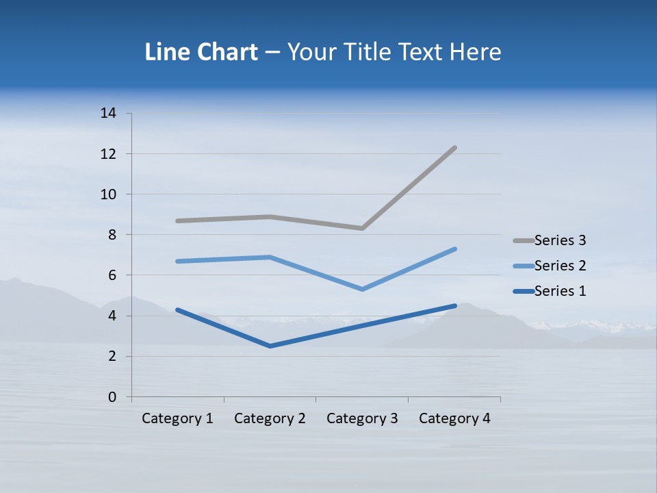 Southeastern Alaska Waters Along The Inside Passage PowerPoint Template