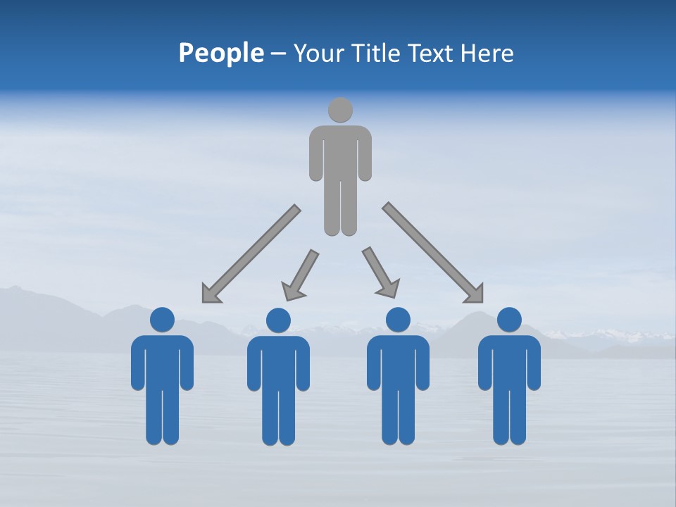 Southeastern Alaska Waters Along The Inside Passage PowerPoint Template