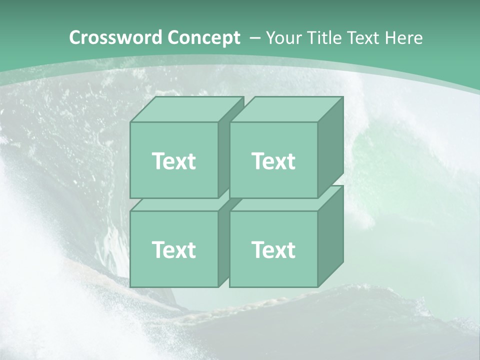 Crashing Wave PowerPoint Template