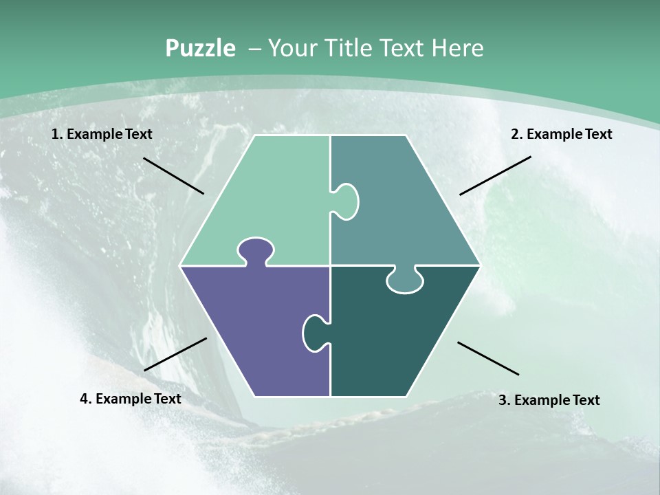 Crashing Wave PowerPoint Template