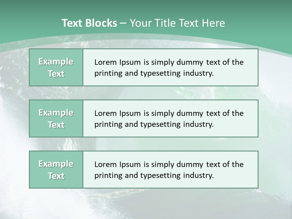 Crashing Wave PowerPoint Template