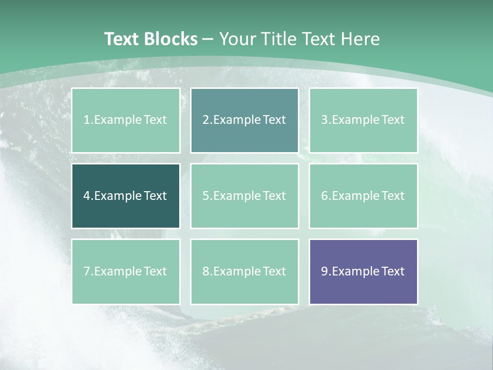 Crashing Wave PowerPoint Template