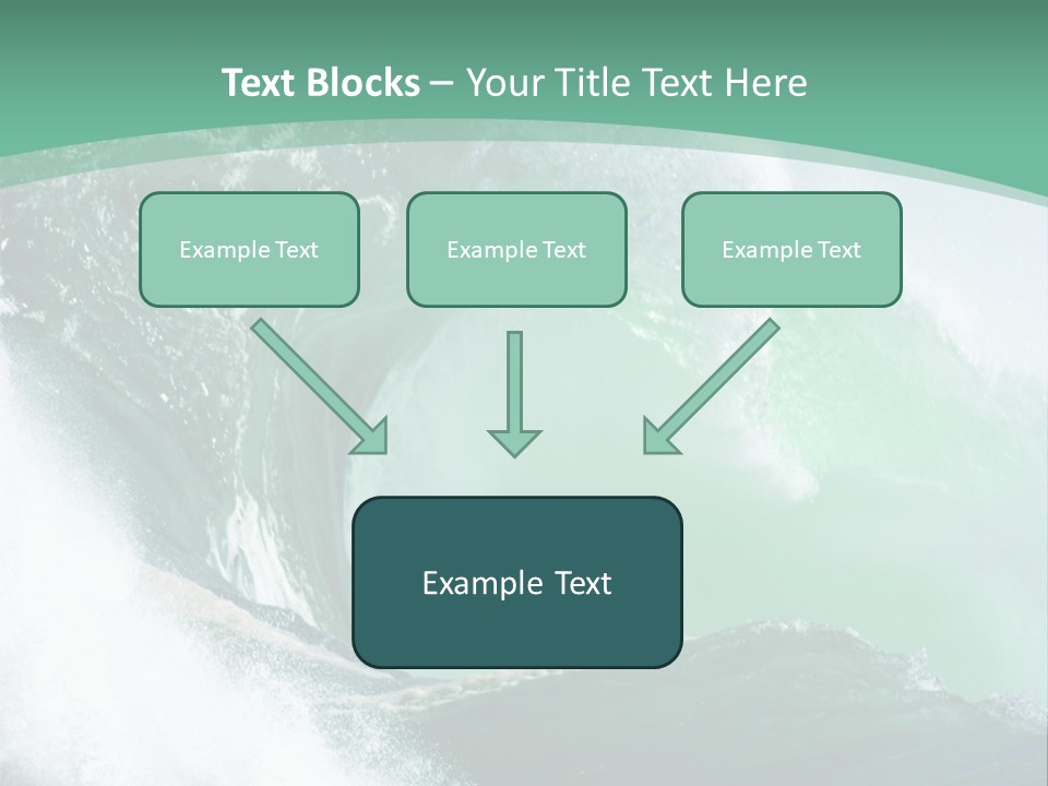 Crashing Wave PowerPoint Template