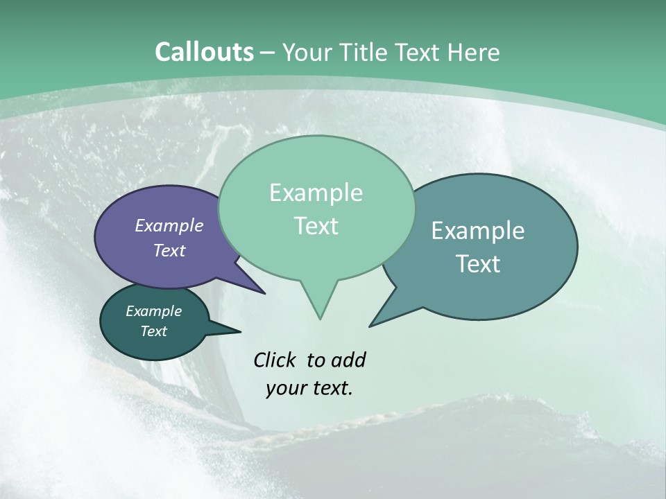 Crashing Wave PowerPoint Template