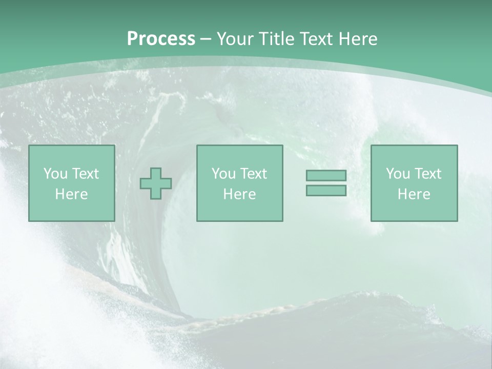 Crashing Wave PowerPoint Template