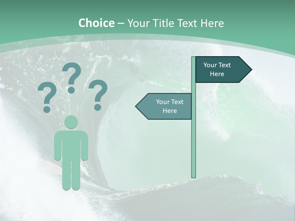 Crashing Wave PowerPoint Template
