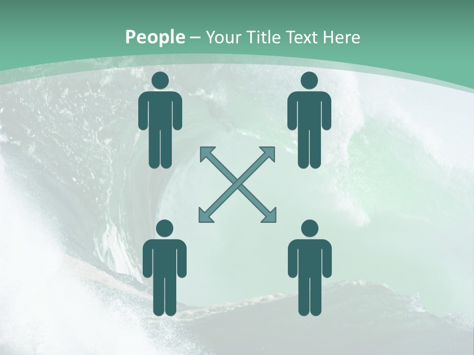 Crashing Wave PowerPoint Template