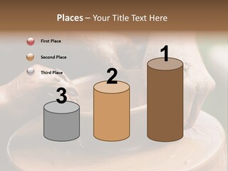 A Potters Hands Guiding A Child Hands To Help Him To Work With The Ceramic Wheel See Similar Photos In My Portfolio. PowerPoint Template