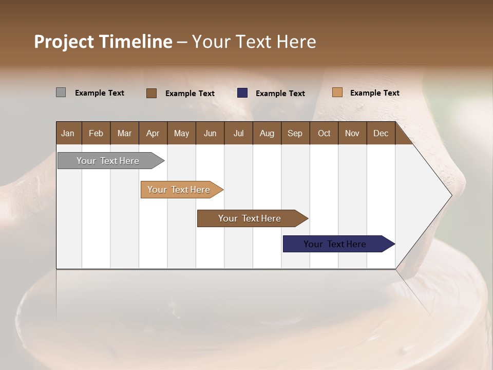 A Potters Hands Guiding A Child Hands To Help Him To Work With The Ceramic Wheel See Similar Photos In My Portfolio. PowerPoint Template