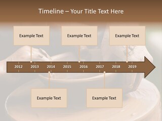 A Potters Hands Guiding A Child Hands To Help Him To Work With The Ceramic Wheel See Similar Photos In My Portfolio. PowerPoint Template