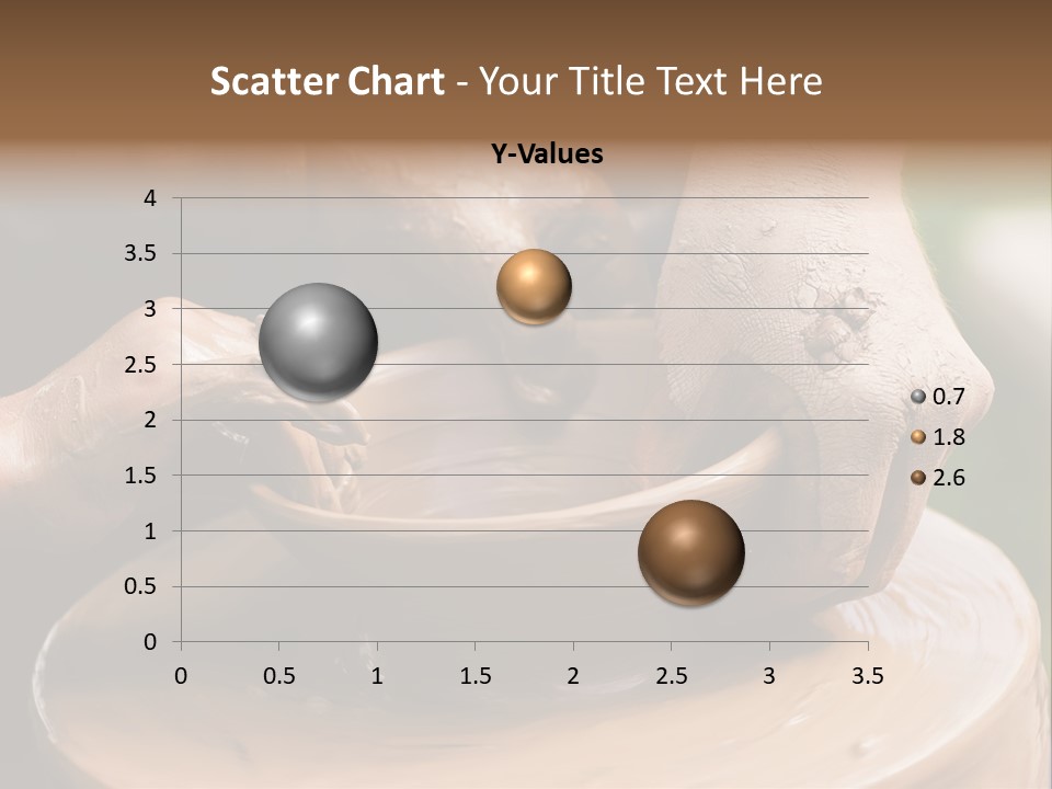 A Potters Hands Guiding A Child Hands To Help Him To Work With The Ceramic Wheel See Similar Photos In My Portfolio. PowerPoint Template