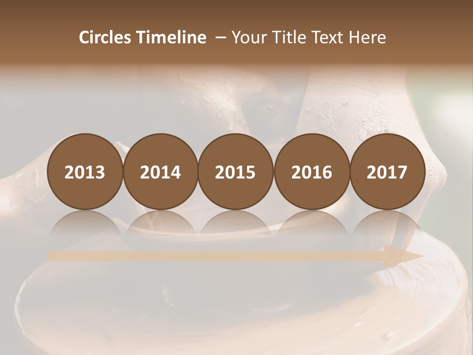 A Potters Hands Guiding A Child Hands To Help Him To Work With The Ceramic Wheel See Similar Photos In My Portfolio. PowerPoint Template