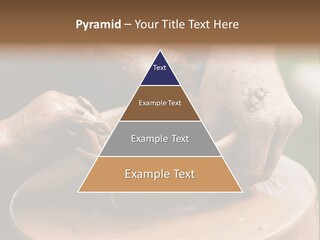 A Potters Hands Guiding A Child Hands To Help Him To Work With The Ceramic Wheel See Similar Photos In My Portfolio. PowerPoint Template