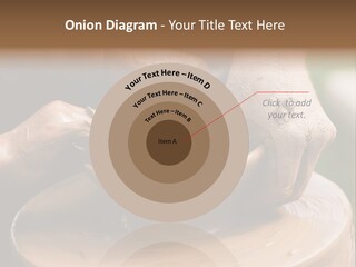 A Potters Hands Guiding A Child Hands To Help Him To Work With The Ceramic Wheel See Similar Photos In My Portfolio. PowerPoint Template