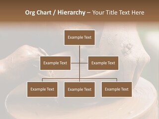 A Potters Hands Guiding A Child Hands To Help Him To Work With The Ceramic Wheel See Similar Photos In My Portfolio. PowerPoint Template