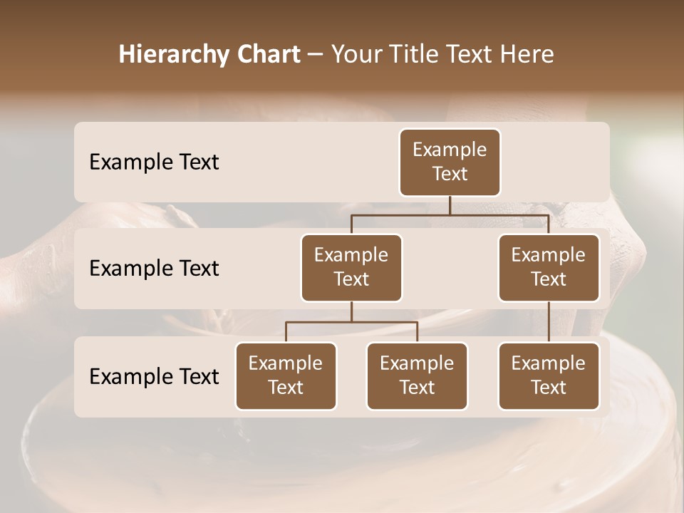 A Potters Hands Guiding A Child Hands To Help Him To Work With The Ceramic Wheel See Similar Photos In My Portfolio. PowerPoint Template