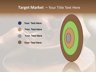 A Potters Hands Guiding A Child Hands To Help Him To Work With The Ceramic Wheel See Similar Photos In My Portfolio. PowerPoint Template