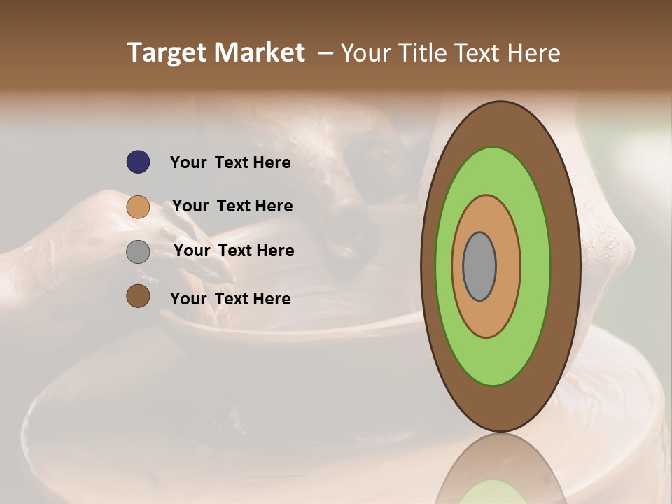 A Potters Hands Guiding A Child Hands To Help Him To Work With The Ceramic Wheel See Similar Photos In My Portfolio. PowerPoint Template