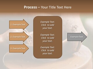 A Potters Hands Guiding A Child Hands To Help Him To Work With The Ceramic Wheel See Similar Photos In My Portfolio. PowerPoint Template