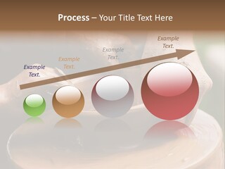 A Potters Hands Guiding A Child Hands To Help Him To Work With The Ceramic Wheel See Similar Photos In My Portfolio. PowerPoint Template