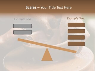 A Potters Hands Guiding A Child Hands To Help Him To Work With The Ceramic Wheel See Similar Photos In My Portfolio. PowerPoint Template