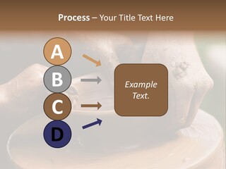 A Potters Hands Guiding A Child Hands To Help Him To Work With The Ceramic Wheel See Similar Photos In My Portfolio. PowerPoint Template