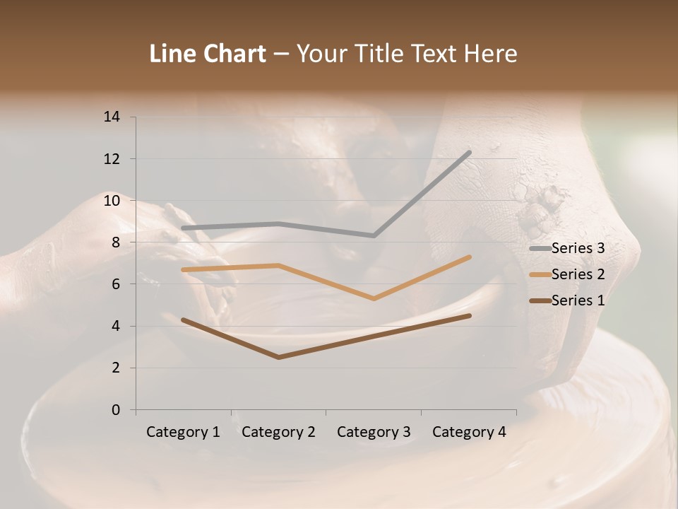 A Potters Hands Guiding A Child Hands To Help Him To Work With The Ceramic Wheel See Similar Photos In My Portfolio. PowerPoint Template