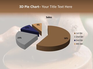 A Potters Hands Guiding A Child Hands To Help Him To Work With The Ceramic Wheel See Similar Photos In My Portfolio. PowerPoint Template