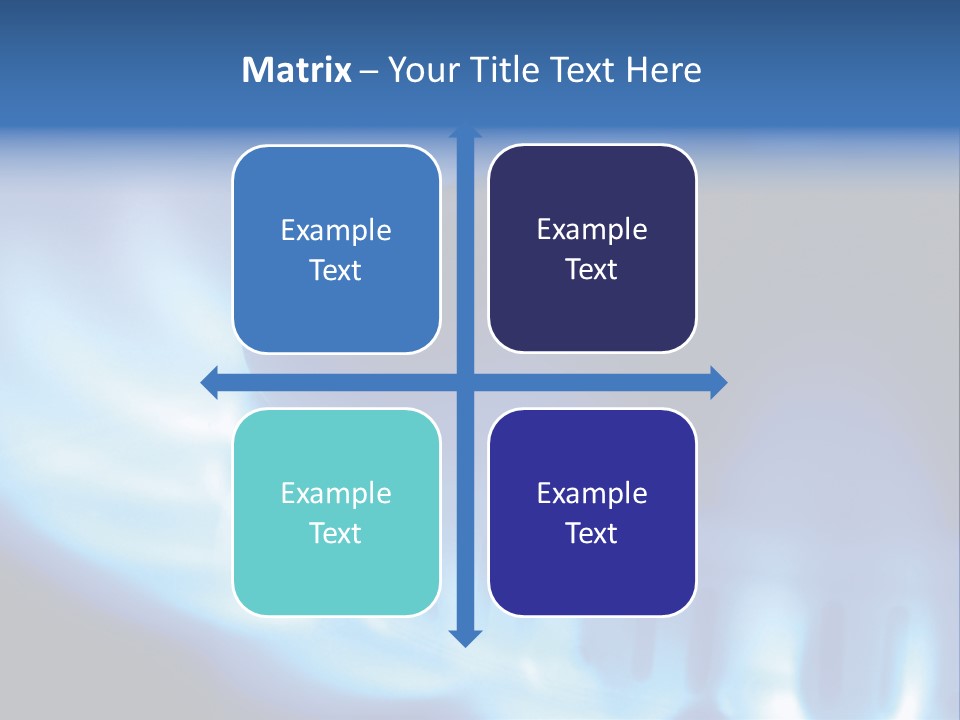 Colorful Tropical Fish Of The Cichlid Family PowerPoint Template