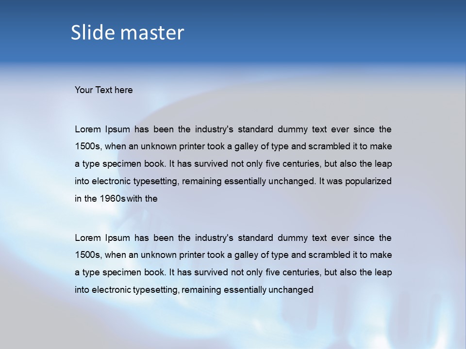 Colorful Tropical Fish Of The Cichlid Family PowerPoint Template