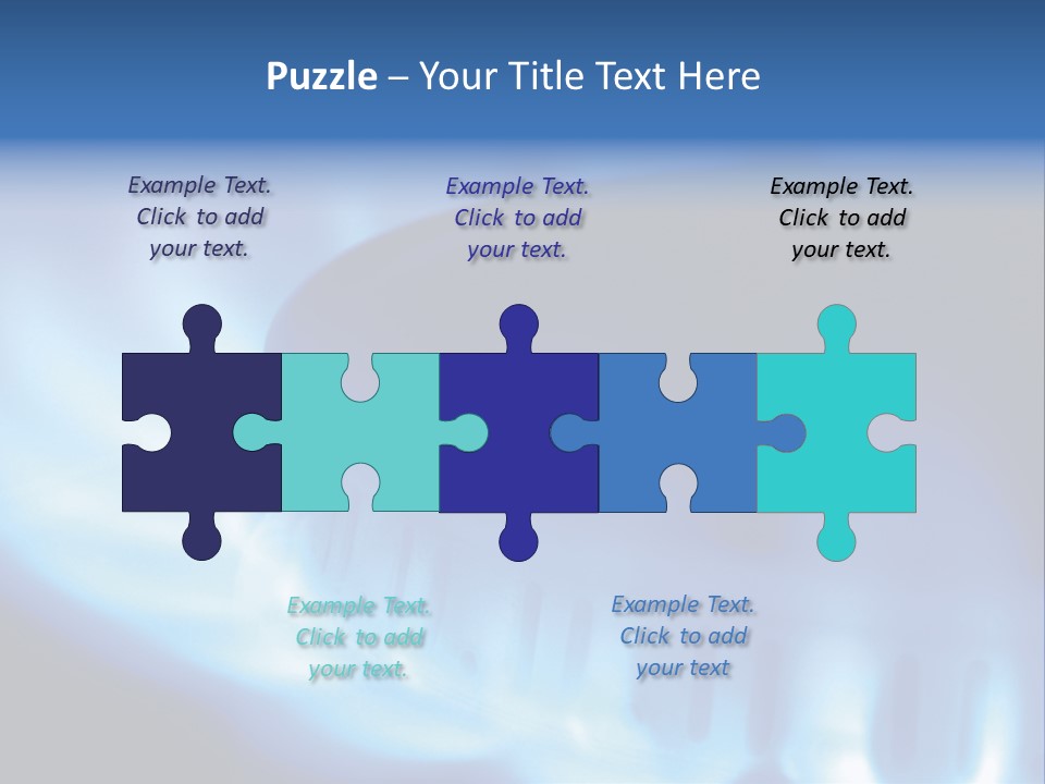 Colorful Tropical Fish Of The Cichlid Family PowerPoint Template