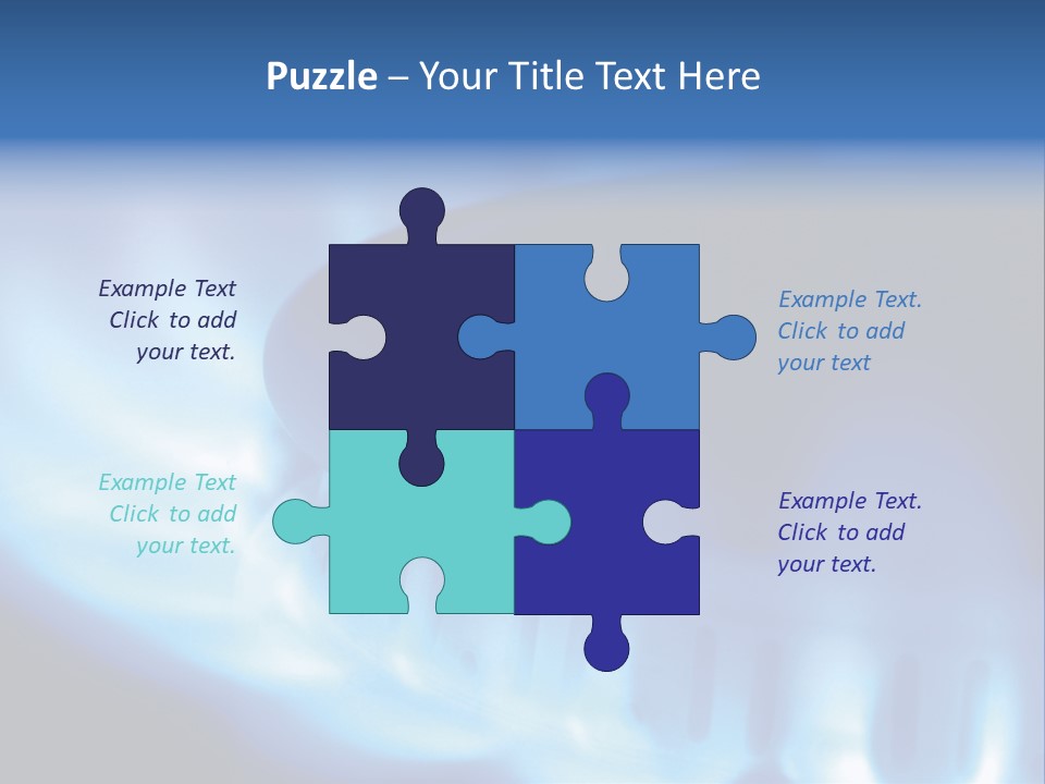 Colorful Tropical Fish Of The Cichlid Family PowerPoint Template