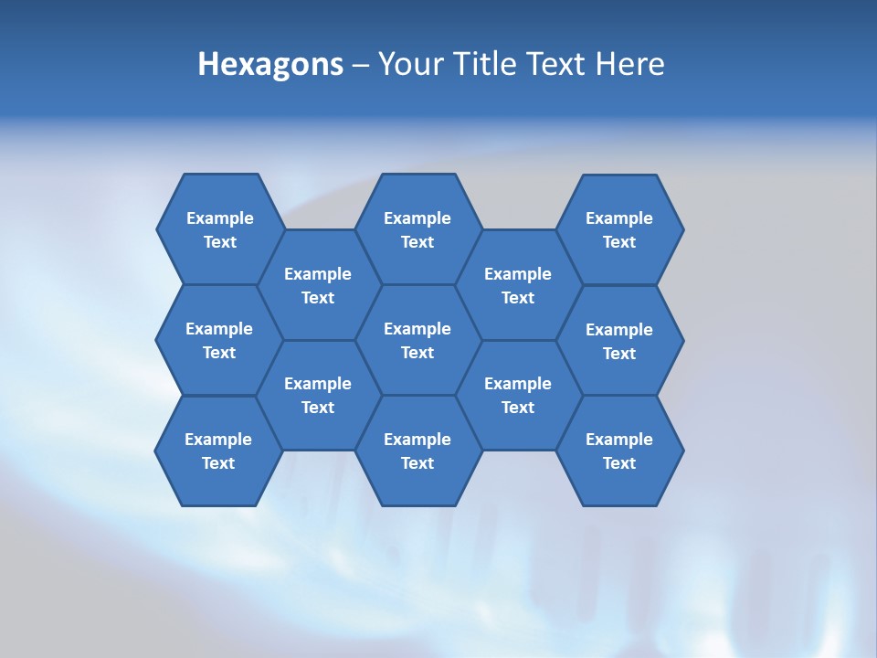 Colorful Tropical Fish Of The Cichlid Family PowerPoint Template