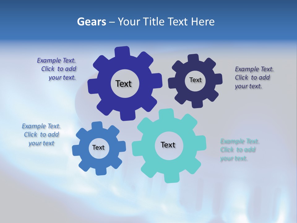 Colorful Tropical Fish Of The Cichlid Family PowerPoint Template