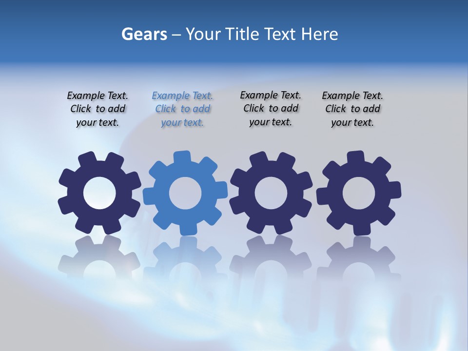 Colorful Tropical Fish Of The Cichlid Family PowerPoint Template