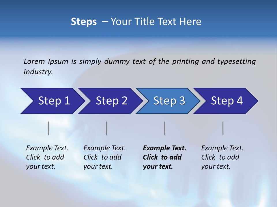 Colorful Tropical Fish Of The Cichlid Family PowerPoint Template