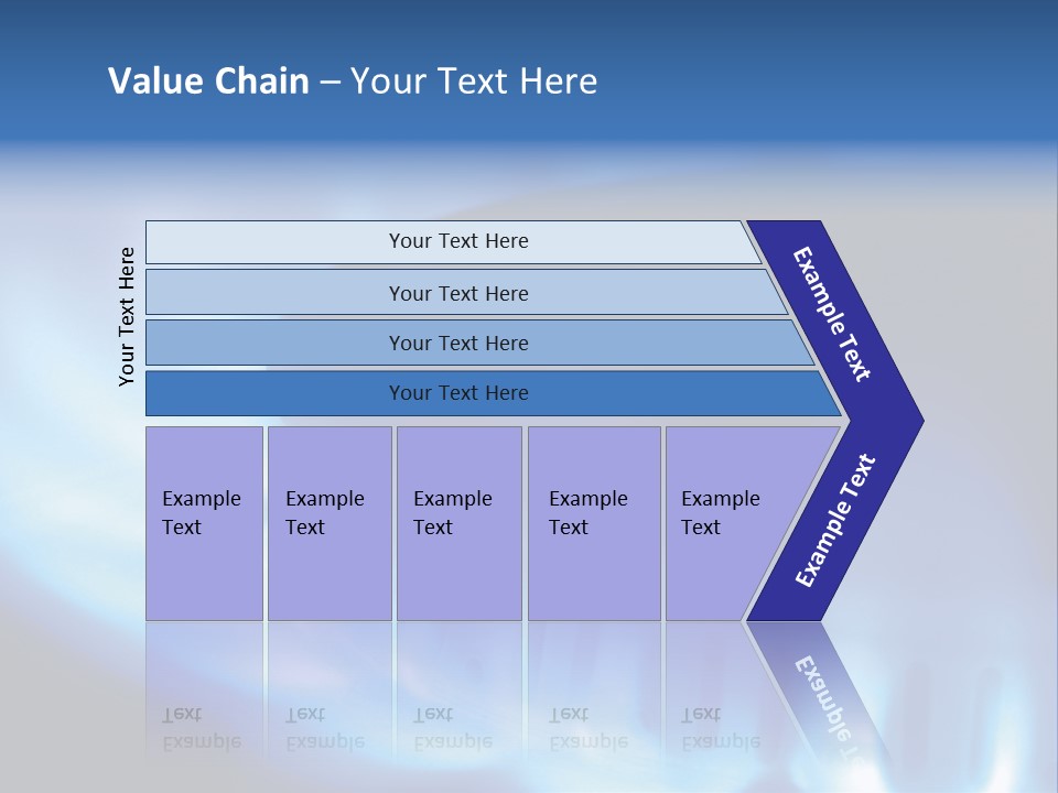 Colorful Tropical Fish Of The Cichlid Family PowerPoint Template