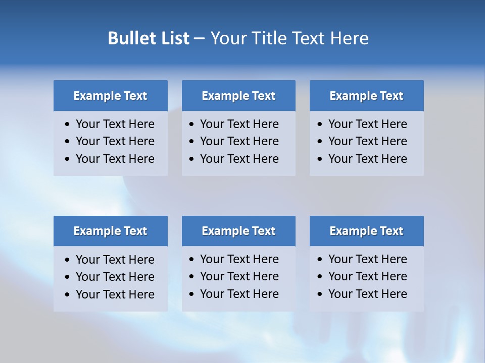 Colorful Tropical Fish Of The Cichlid Family PowerPoint Template