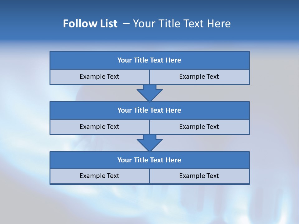 Colorful Tropical Fish Of The Cichlid Family PowerPoint Template